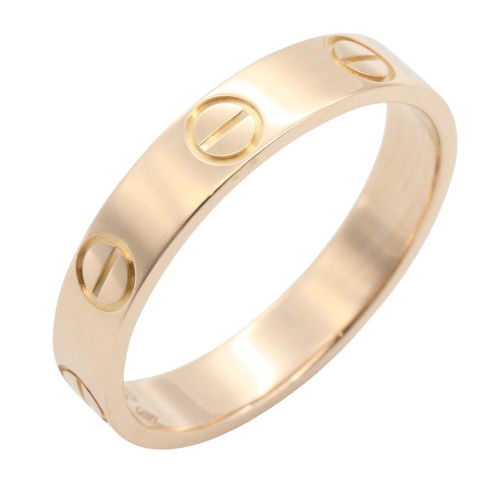Cartier Mini Love Ring 18Krg Pink Rose #313884C13B